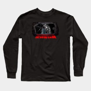 Spooky Horror Indonesia Ghost Design Long Sleeve T-Shirt